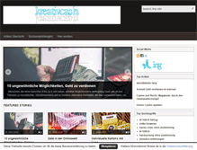 Tablet Screenshot of kreativcash.de